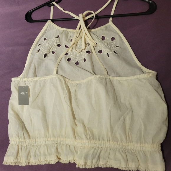 Eyelet ruffle top - Picture 3 of 3